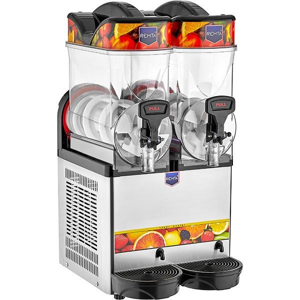 st26.jpg Remta ST26 İkili Slush Makinesi – Buzlaş Makinesi – 12+12 Litre - Görsel 1