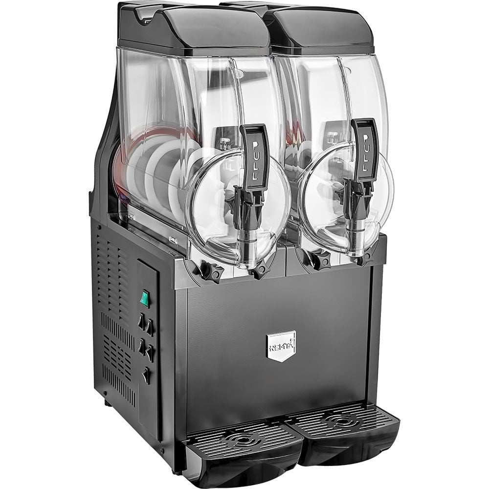 st42.jpg Remta ST42 İkili Royal Slush (Buzlaş-Karlamaç) Makinesi 12+12 Litre - Görsel 1