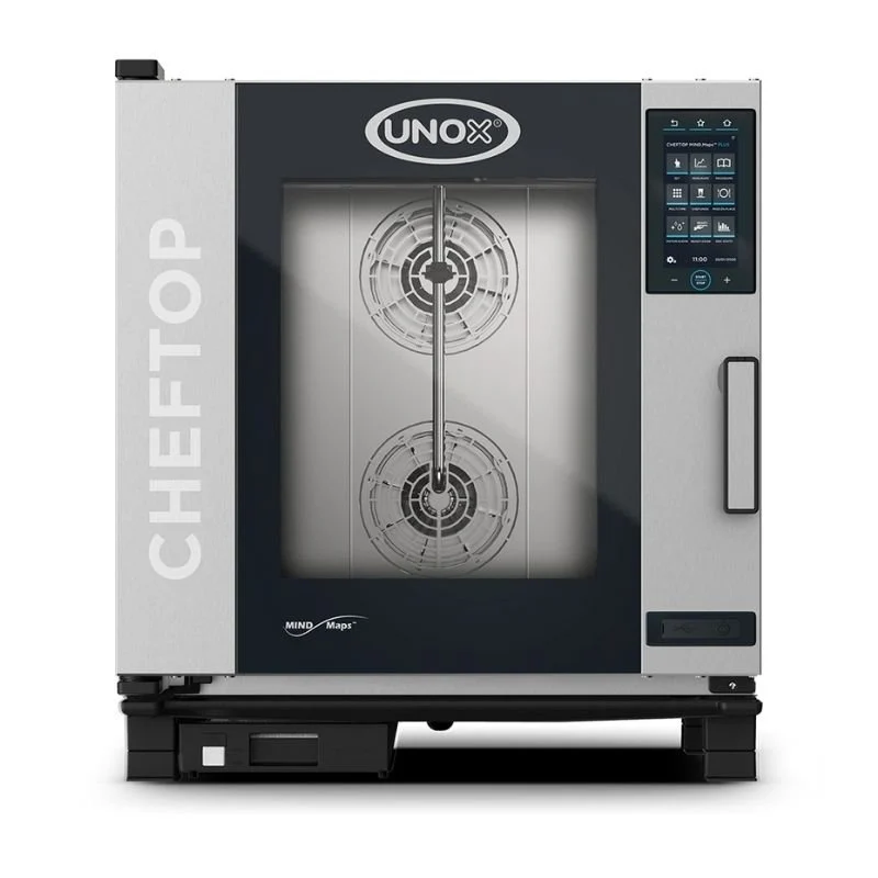 unox-cheftop-one-5.webp Unox Cheftop Plus Combi Konveksiyonlu Fırın Dijital 7 Tepsili GN 1/1 Gazlı XEVC-0711-GPRM - Görsel 1