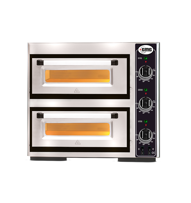 urun-117-1655929592.jpg GMG Classic Serisi PF 5050 DE 3 Pizza Fırını - Görsel 1