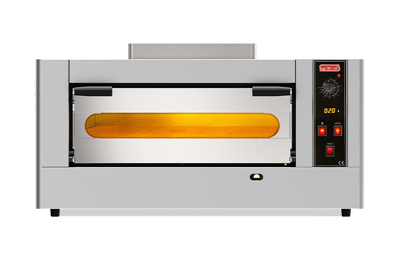 urun-23-1616235028.jpg SGS PO 9G Gazlı 30 cm Pizza 9 Adet Kapasiteli Pizza Fırını - Görsel 1