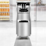 Vosco Üç Kollu Pro Silver Soft Dondurma Makinesi – VXY-P965S - Görsel 2