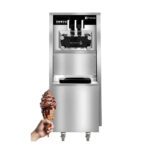 Vosco Üç Kollu Pro Silver Soft Dondurma Makinesi – VXY-P965S - Görsel 3