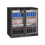 Vosco VBBC-250S 2 Kapılı Bar Arkası Şişe Soğutucu, 238 Lt