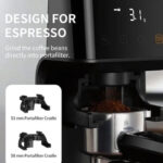 Vosco VBD-CG018 Dijital Espresso Kahve Değirmeni | 200W Profesyonel Öğütücü - Görsel 3
