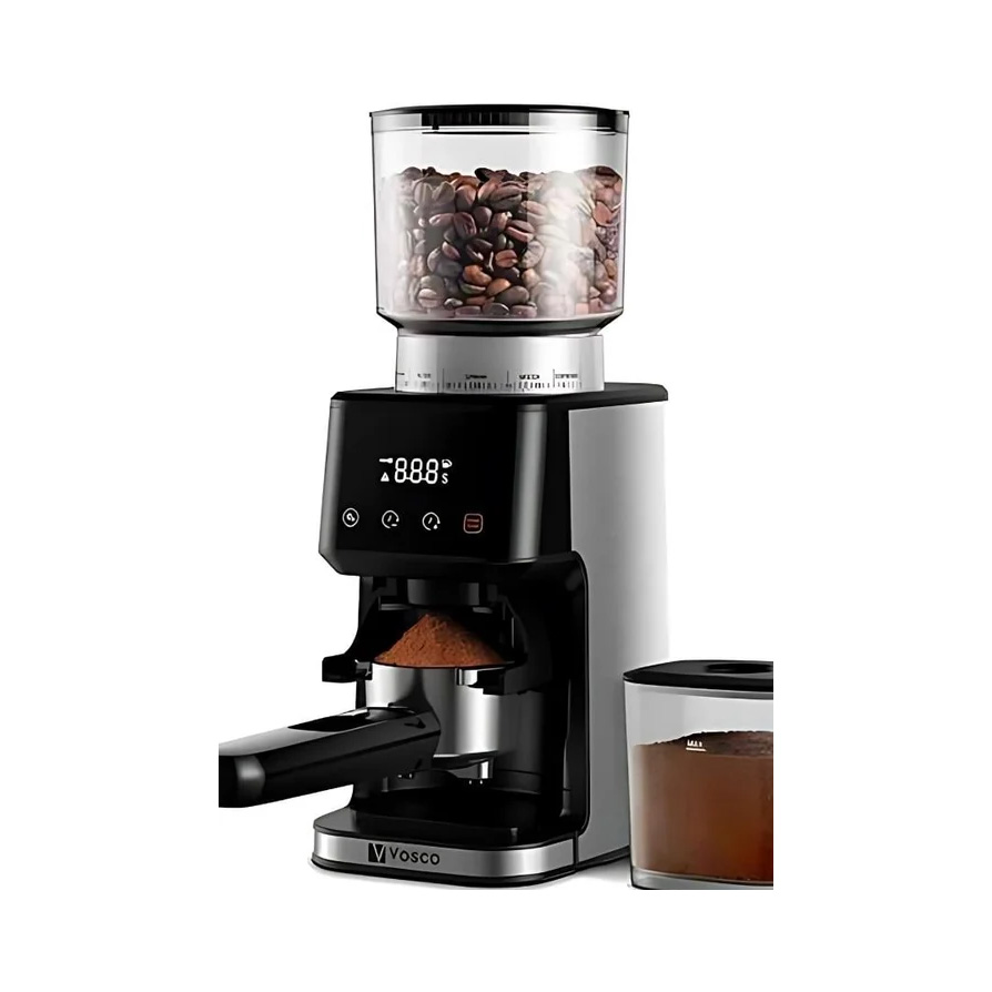 vosco-vbd-cg018-dijital-espresso-kahve-degirmeni-3.jpg Vosco VBD-CG018 Dijital Espresso Kahve Değirmeni | 200W Profesyonel Öğütücü - Görsel 1