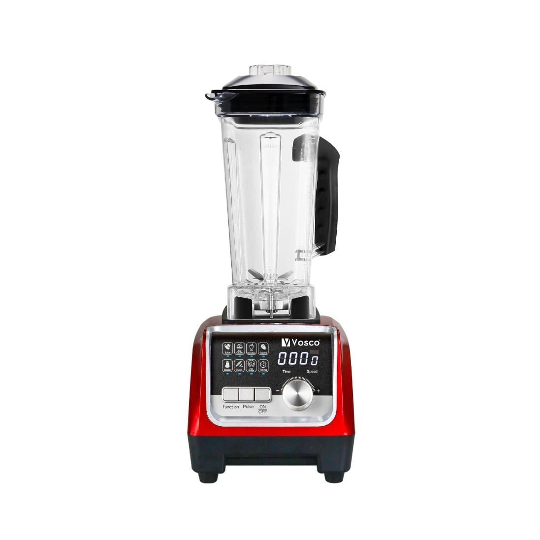 vosco-vhs-206ck-2-lt-dijital-bar-blender-kirmizi.jpg Vosco Bar Blender Pro Dijital 2200W Kırmızı | 2 Lt Buz Kırıcı Blender - Görsel 1