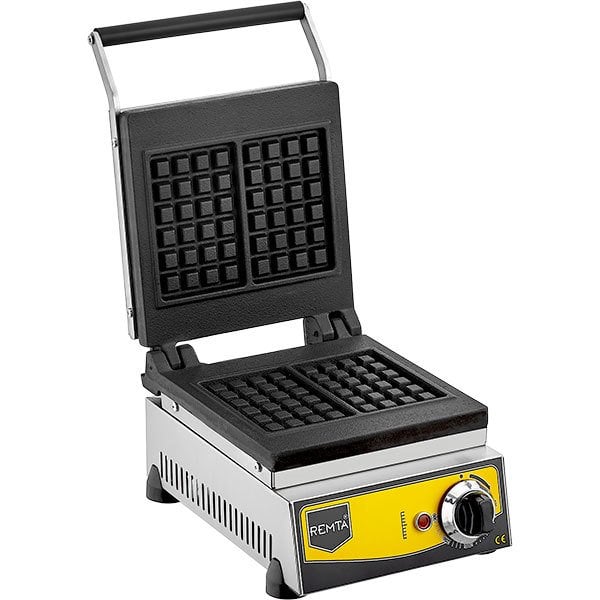 w10.jpg Remta W10 Kare Model Waffle Makinesi Elektrikli - Görsel 1