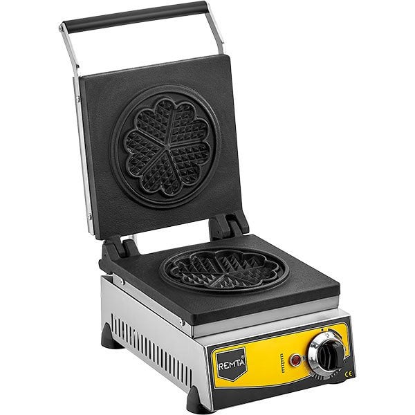 w11.jpg Remta W11 Çiçek Model Waffle Makinesi Elektrikli 16 cm Çap - Görsel 1