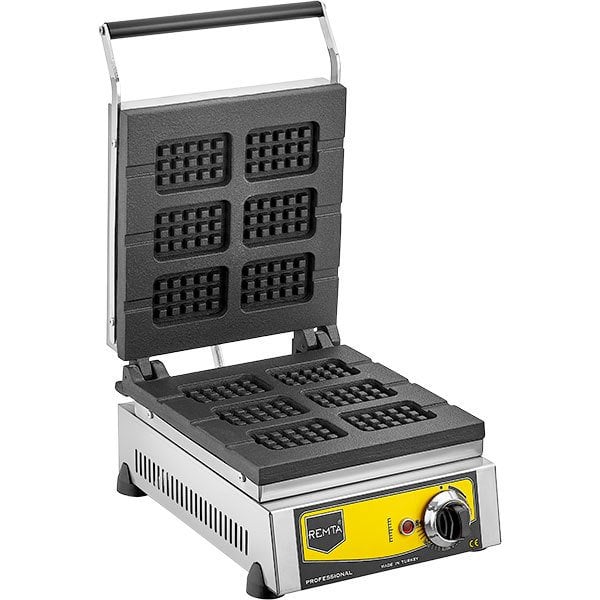 w17.jpg Remta W17 Çubuk Waffle Makinesi Elektrikli 6’lı - Görsel 1