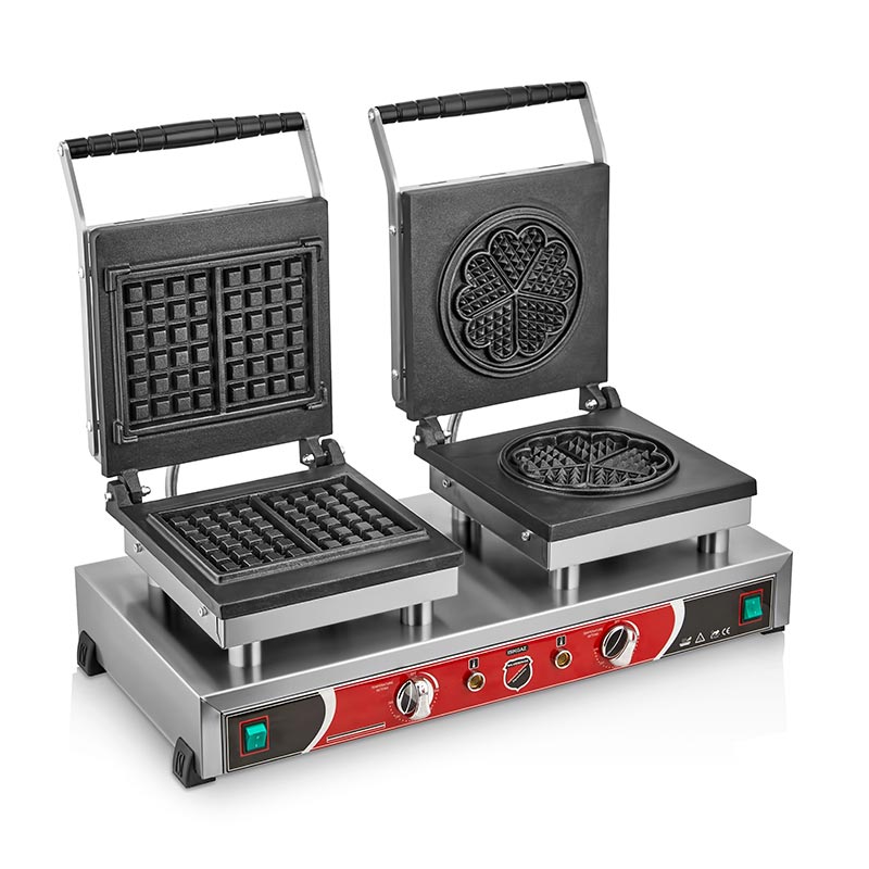 waffle-makinesi-ciftli-kare-cicek-model-waffle-makineleri-silverinox-72521-90-B.jpg Işıkgaz SilverInox 2148CK Çiçek+Kare Model Waffle Makinesi, Çiftli, Elektrikli - Görsel 1
